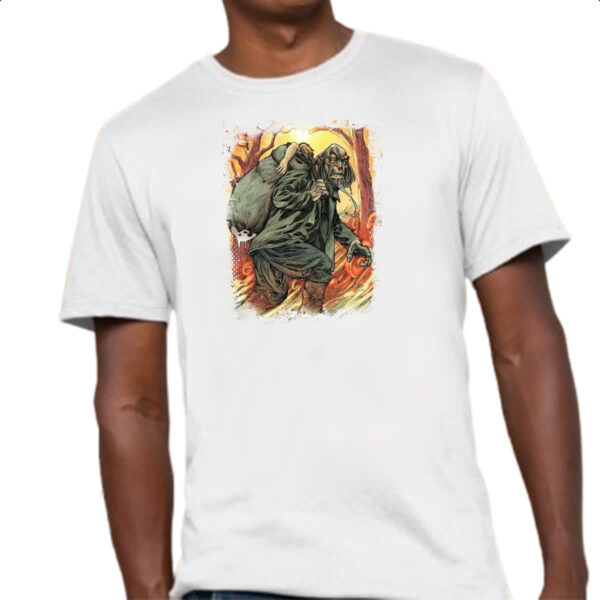 Camiseta Unissex Lenda Urbana Homem do Saco - Imagem 4