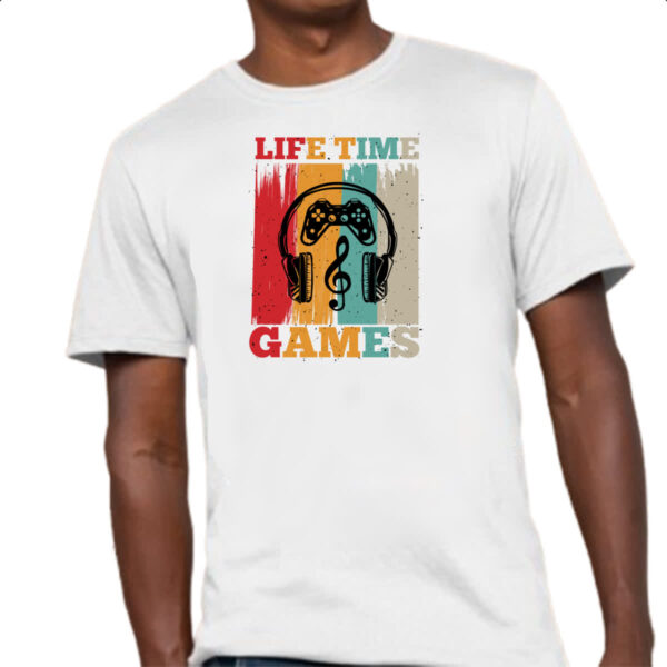 Camiseta Unissex Life Time Games - Imagem 4
