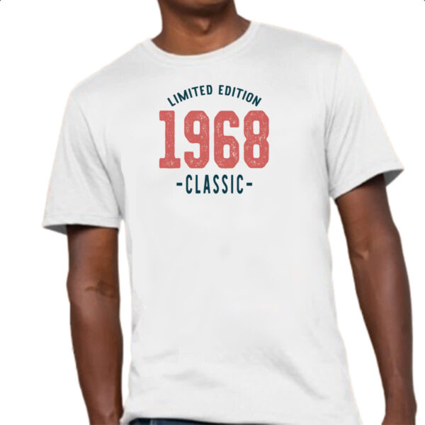 Camiseta Unissex Limited Edition Classic 1968 - Imagem 4