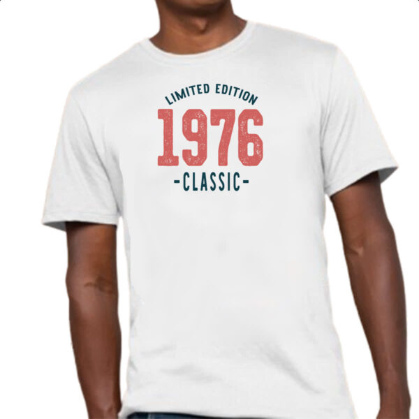 Camiseta Unissex Limited Edition Classic 1976 - Imagem 4