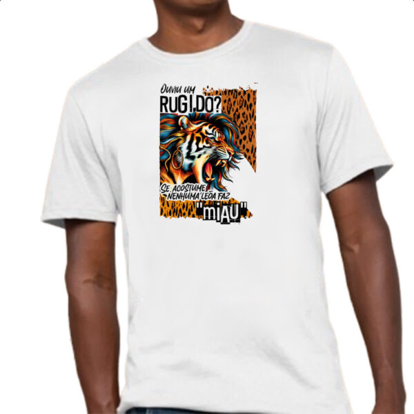 Camiseta Unissex Mulher leoa - Imagem 4