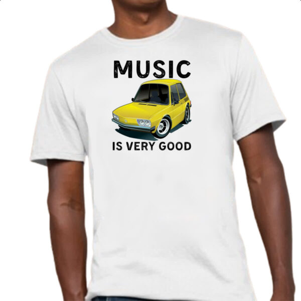 Camiseta Unissex Music is very good - Imagem 4