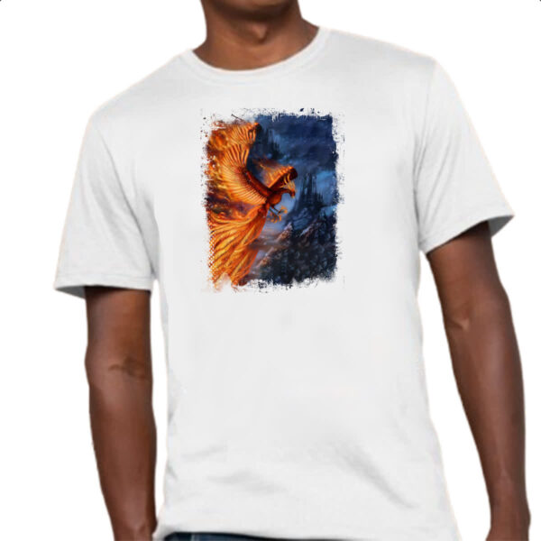 Camiseta Unissex Mitologia Fenix 09 - Imagem 4