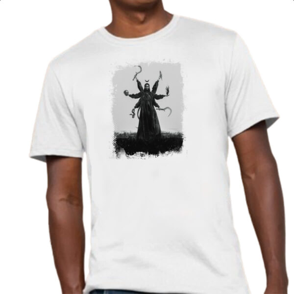 Camiseta Unissex Mitologia Hindu Deusa Mara - Imagem 4