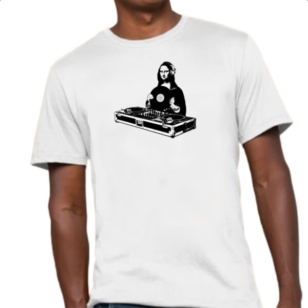 Camiseta Unissex Monalisa DJ - Imagem 4