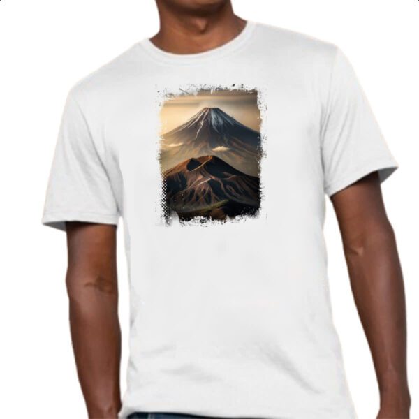 Camiseta Unissex Montanha Fugi Japao 6 - Imagem 4