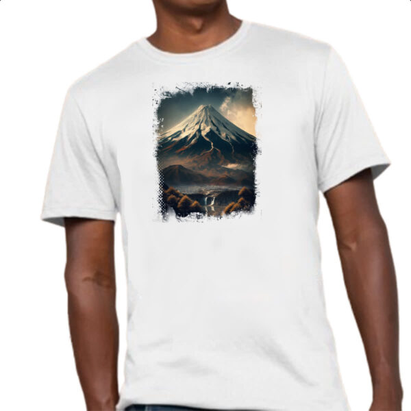 Camiseta Unissex Montanha Fugi Japao 8 - Imagem 4