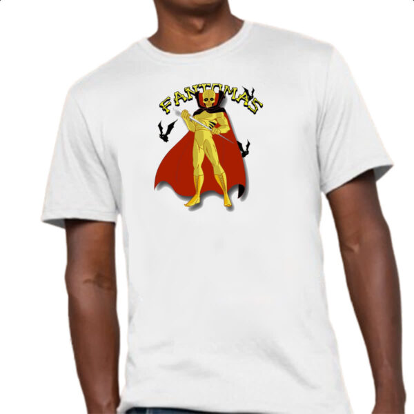 Camiseta Unissex Nostalgia Fantomas - Imagem 4