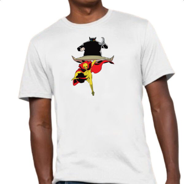 Camiseta Unissex Nostalgia Fantomas e Dr Zero - Imagem 4