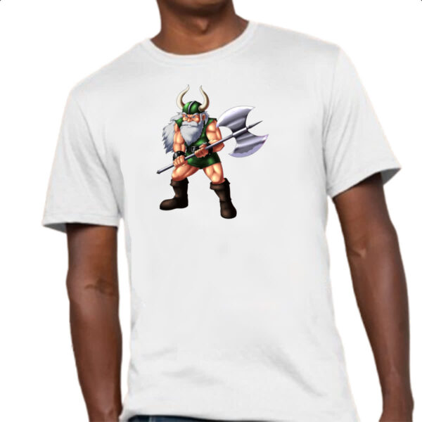 Camiseta Unissex Nostalgia Golden Axe Gilius Thunderhead - Imagem 4