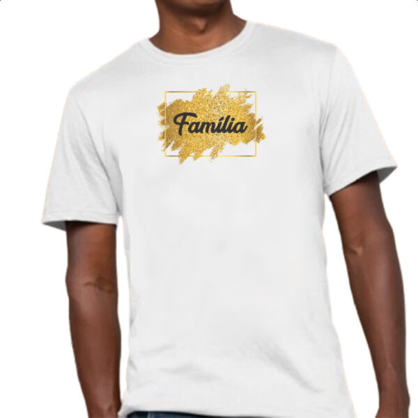 Camiseta Unissex Ano novo familia - Imagem 4
