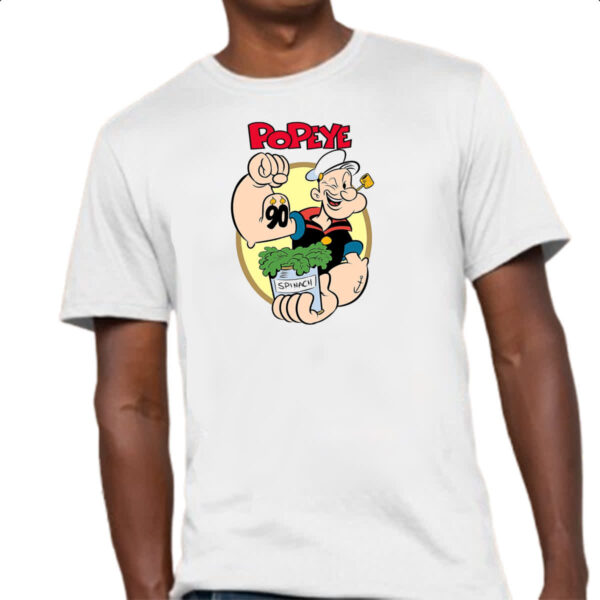 Camiseta Unissex Nostalgia Popeye 90 anos - Imagem 4