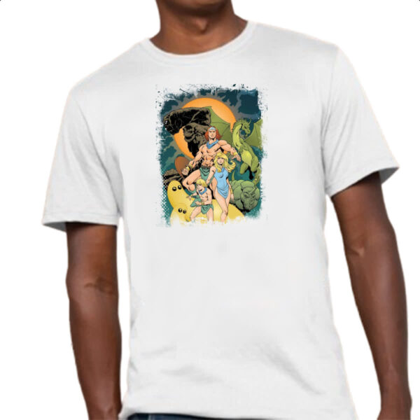Camiseta Unissex Nostalgia Herculoids 02 - Imagem 4