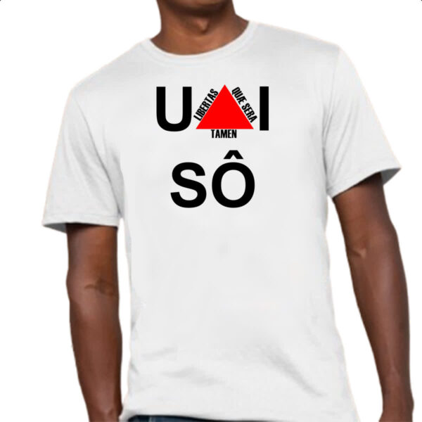 Camiseta Unissex Uai so - Libertas quae sera tamen - Imagem 4
