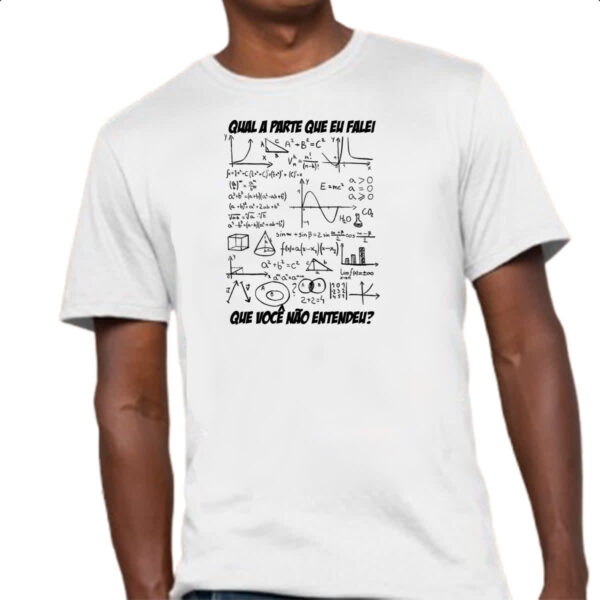 Camiseta Unissex O que eu falei voce nao entendeu - Imagem 4