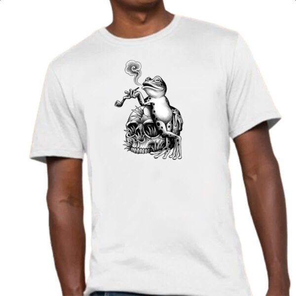 Camiseta Unissex O sapo e o cachimbo - Imagem 4