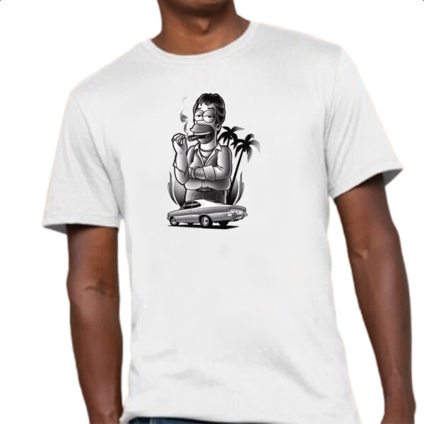 Camiseta Unissex Opala Hommer Simpson - Imagem 4