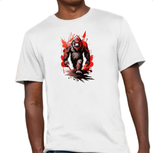 Camiseta Unissex Pe grande splash art - Imagem 4