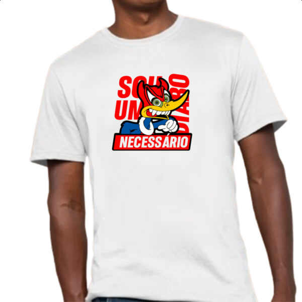 Camiseta Unissex Pica Pau - Sou um diabo necessario - Imagem 4