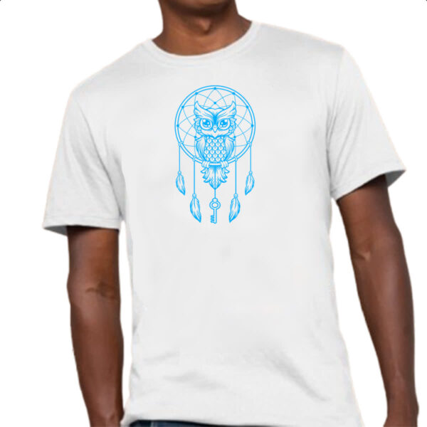Camiseta Unissex Apanhador de sonhos coruja - Image 4
