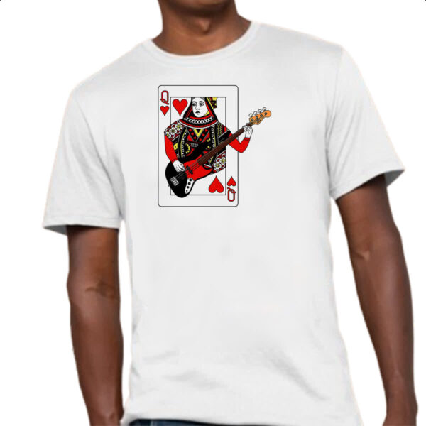 Camiseta Unissex Rainha de Copas do Rock - Imagem 4