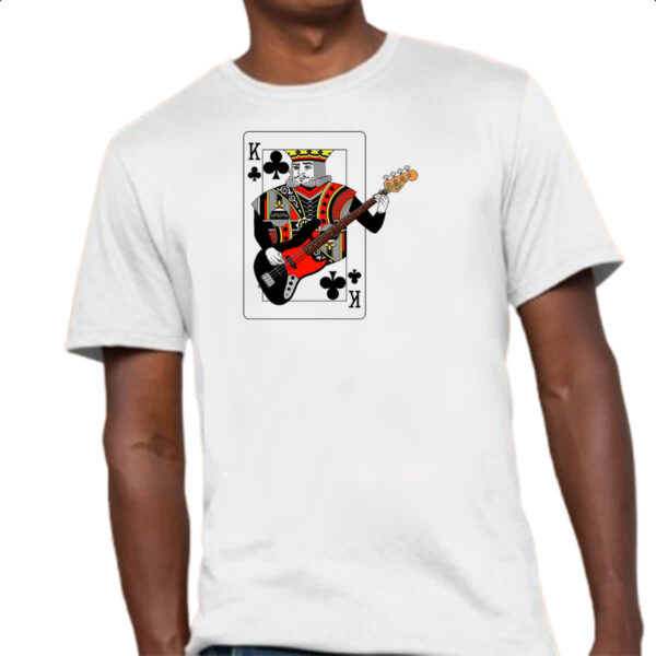 Camiseta Unissex Rei de Paus do Rock - Imagem 4