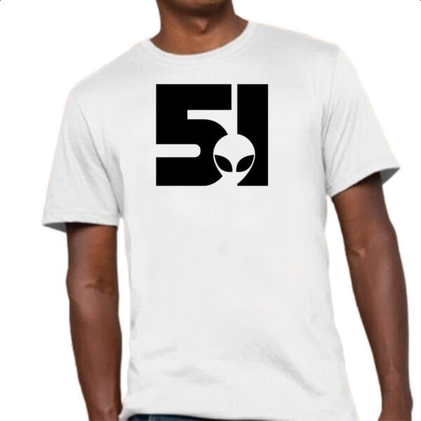 Camiseta Unissex Area 51 Logo ET - Imagem 4