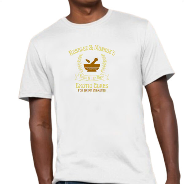 Camiseta Unissex Rosalee e Monroe exotic cures - Imagem 4