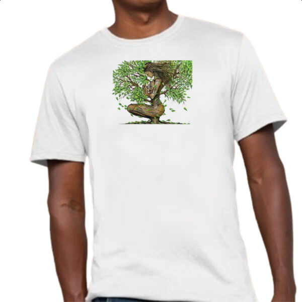 Camiseta Unissex Arvore da vida mae natureza - Imagem 4