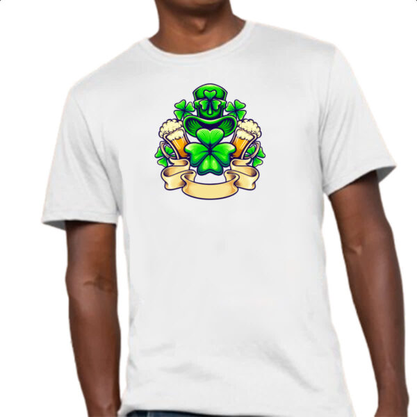 Camiseta Unissex ST Patricks Day Trevo - Imagem 4