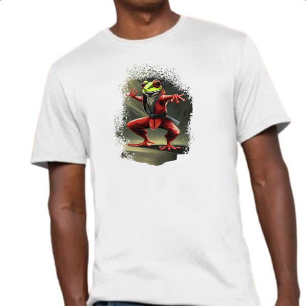 Camiseta Unissex Sapo Kung Fu - Imagem 4