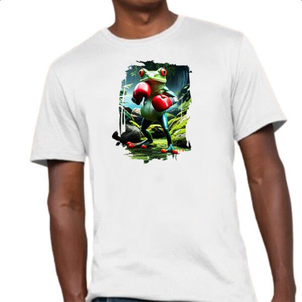 Camiseta Unissex Sapo Pugilista - Imagem 4