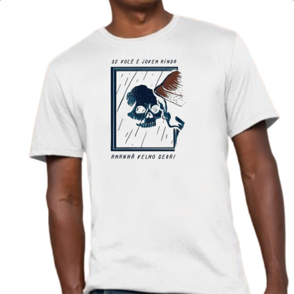 Camiseta Unissex Se voce e jovem ainda - Imagem 4