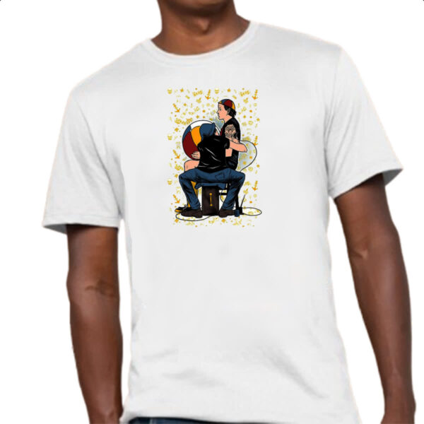 Camiseta Unissex Seu madruga tatuador - Imagem 4