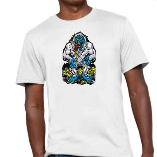 Camiseta Unissex Snow Yeti - Imagem 4