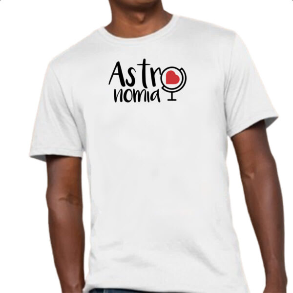 Camiseta Unissex Astronomia - Imagem 4