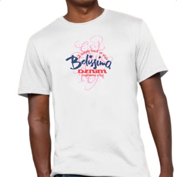 Camiseta Unissex A simple touch of style Belissima - Imagem 4