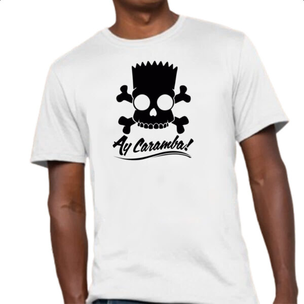 Camiseta Unissex Bart Pirata - Ay Caramba - Imagem 4