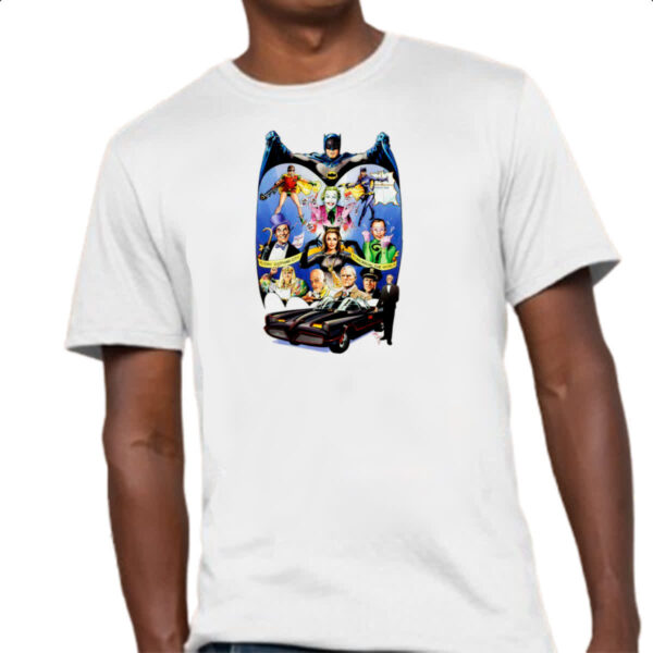Camiseta Unissex Batman Retro 66 - Imagem 4