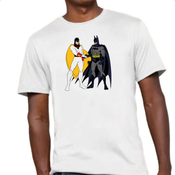 Camiseta Unissex Batman encontra Space Ghost - Imagem 4