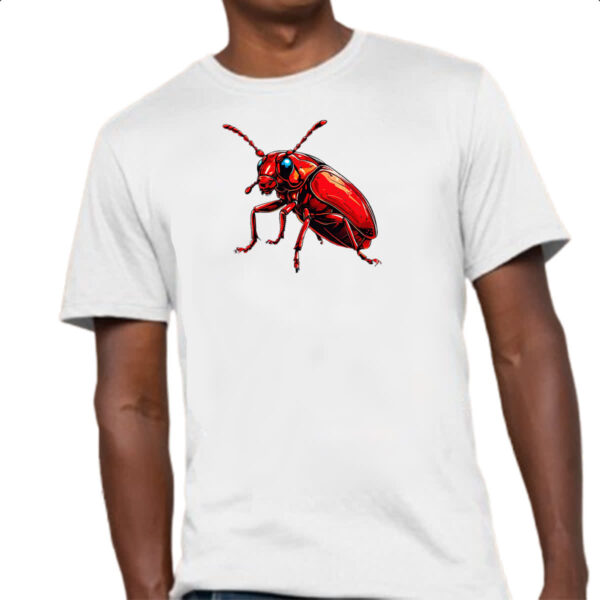 Camiseta Unissex Besouro vermelho - Imagem 4