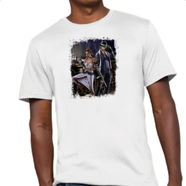 Camiseta Unissex Bonnie e Clyde - Imagem 4