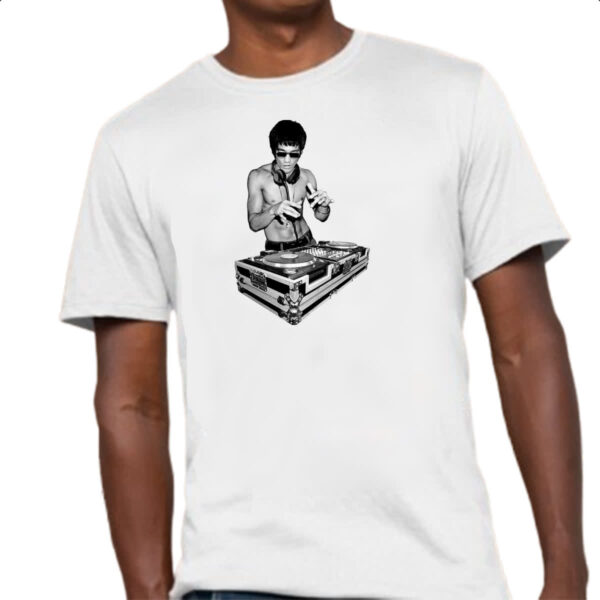 Camiseta Unissex Bruce Lee DJ - Imagem 4