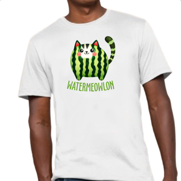Camiseta Unissex Watermeowlon - Imagem 4