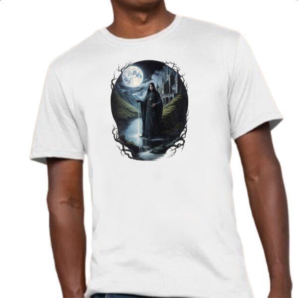 Camiseta Unissex Halloween Banshee - Imagem 4