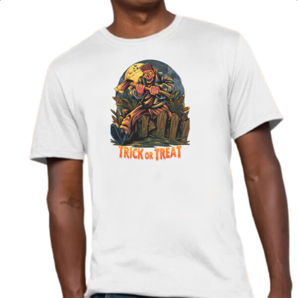Camiseta Unissex Halloween Trick or Treat - Imagem 4