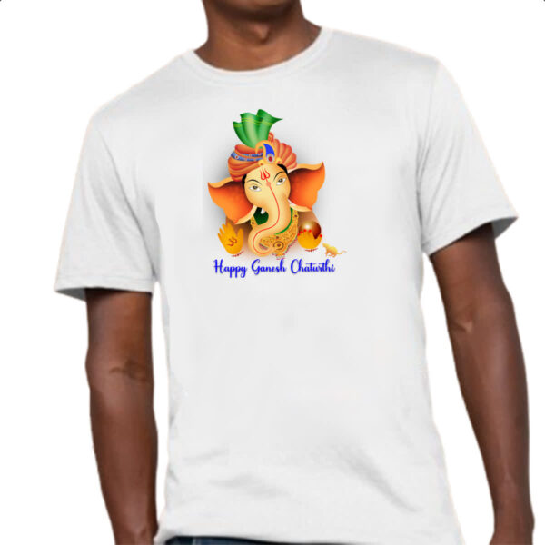 Camiseta Unissex Happy Ganesh Chaturthi - Imagem 4