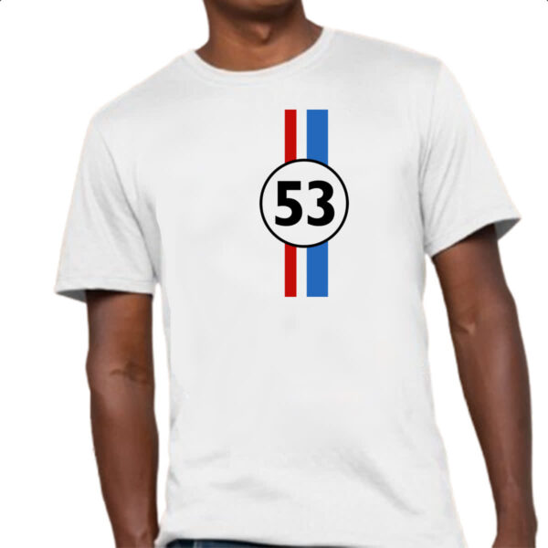 Camiseta Unissex Herbie 53 fusca falasse logotipo - Imagem 4