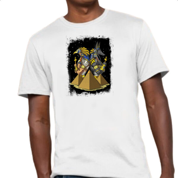 Camiseta Unissex Horus e Anubis - Imagem 4