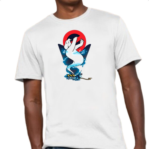 Camiseta Unissex Caca Fantasmas capiturado - Imagem 4